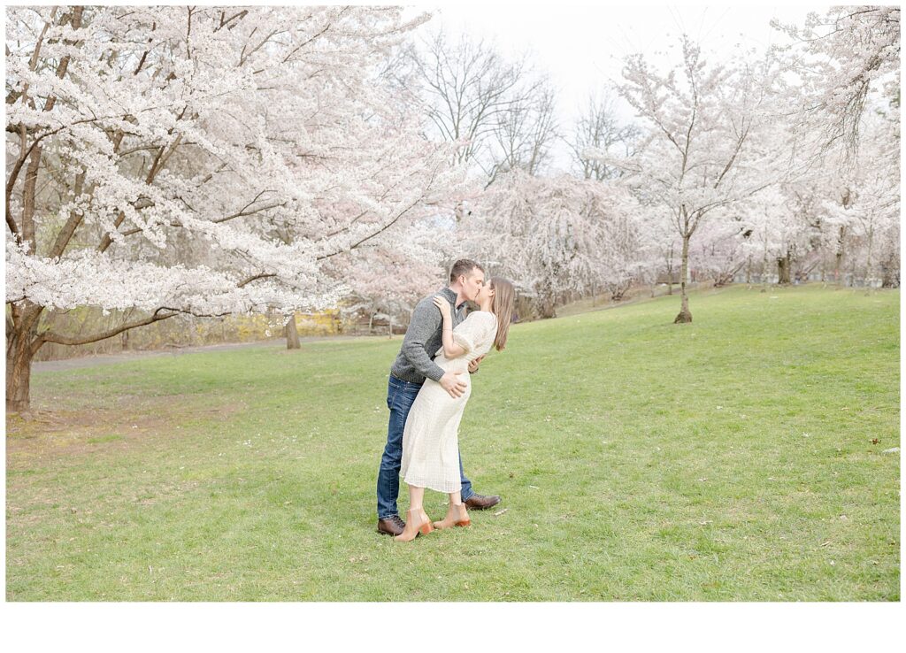 NJ Engagement photos, cherry blossom engagement photos, cherry blossom mini sessions, nj wedding photographer, new jersey wedding photographer, nj engagement locations, 