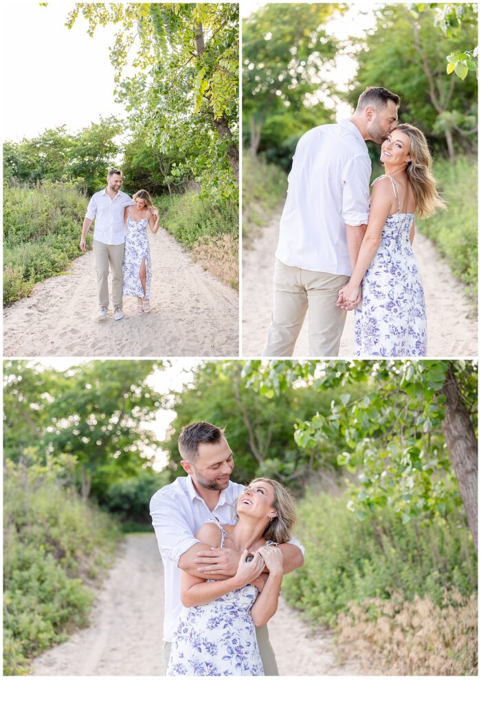 nj beach engagement photos