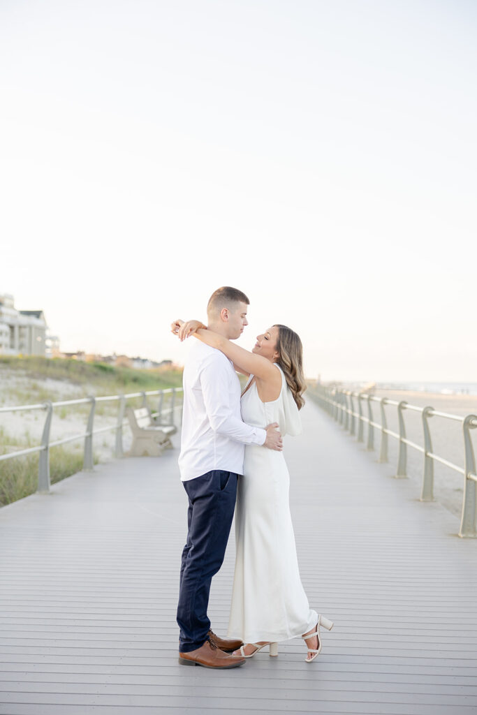 Spring Lake Engagement Session; New Jersey wedding and portrait photographer; Catarina Olivia Photography; light and airy NJ photography