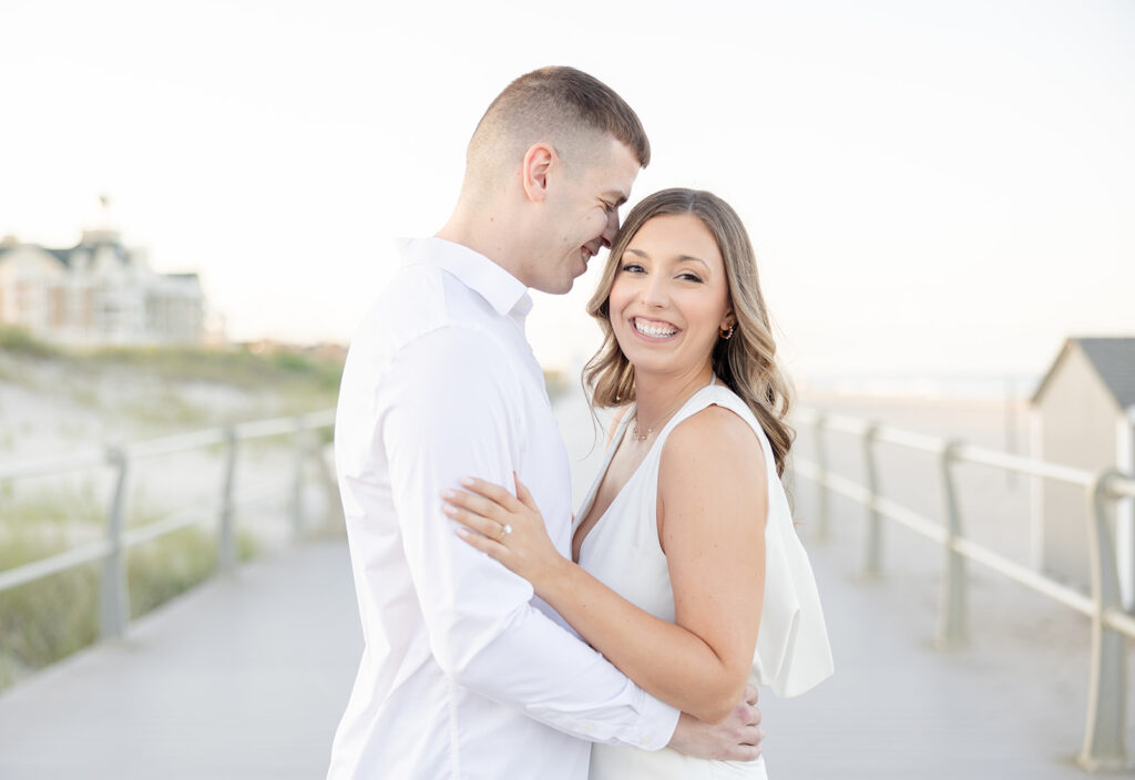 Spring Lake Engagement Session; New Jersey wedding and portrait photographer; Catarina Olivia Photography; light and airy NJ photography