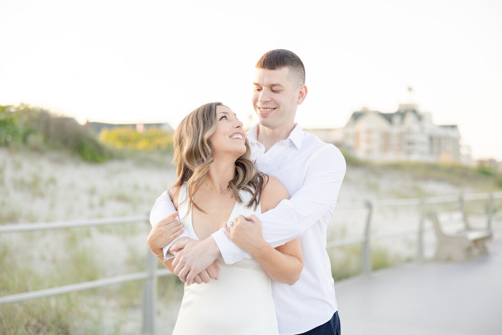 Spring Lake Engagement Session; New Jersey wedding and portrait photographer; Catarina Olivia Photography; light and airy NJ photography