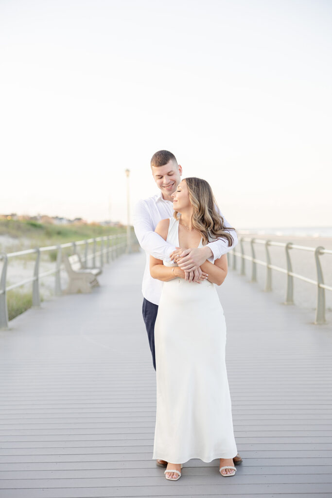 Spring Lake Engagement Session; New Jersey wedding and portrait photographer; Catarina Olivia Photography; light and airy NJ photography