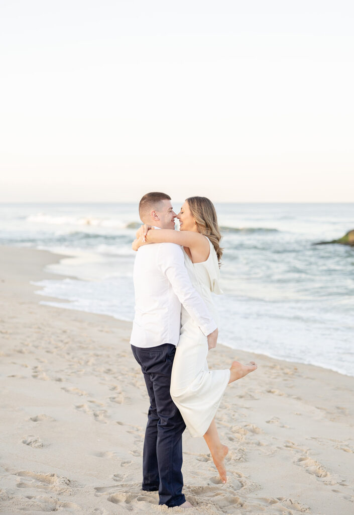 Spring Lake Engagement Session; New Jersey wedding and portrait photographer; Catarina Olivia Photography; light and airy NJ photography