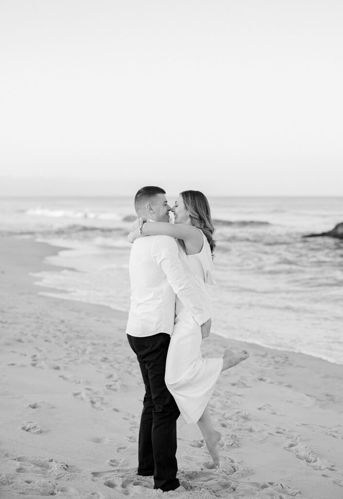 Spring Lake Engagement Session; New Jersey wedding and portrait photographer; Catarina Olivia Photography; light and airy NJ photography