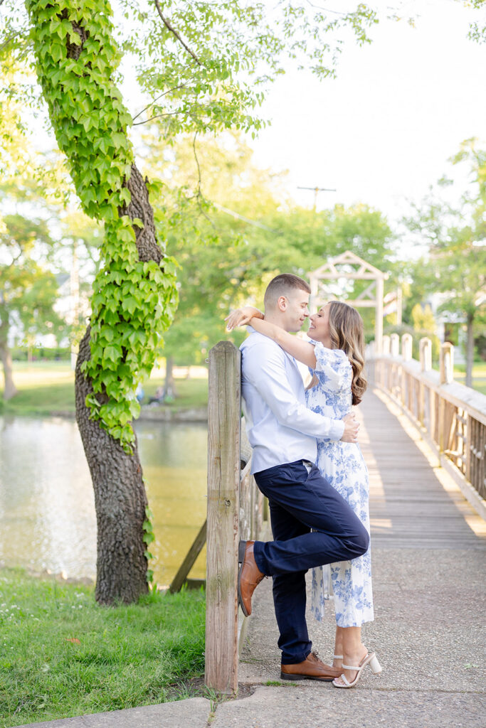 Spring Lake Engagement Session; New Jersey wedding and portrait photographer; Catarina Olivia Photography; light and airy NJ photography