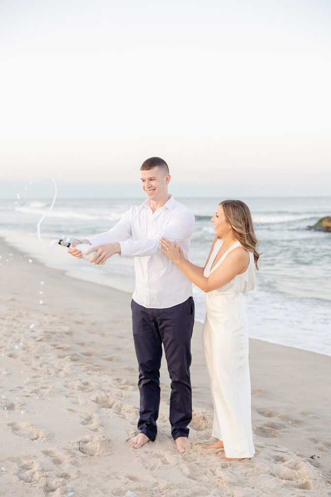 Spring Lake Engagement Session; New Jersey wedding and portrait photographer; Catarina Olivia Photography; light and airy NJ photography