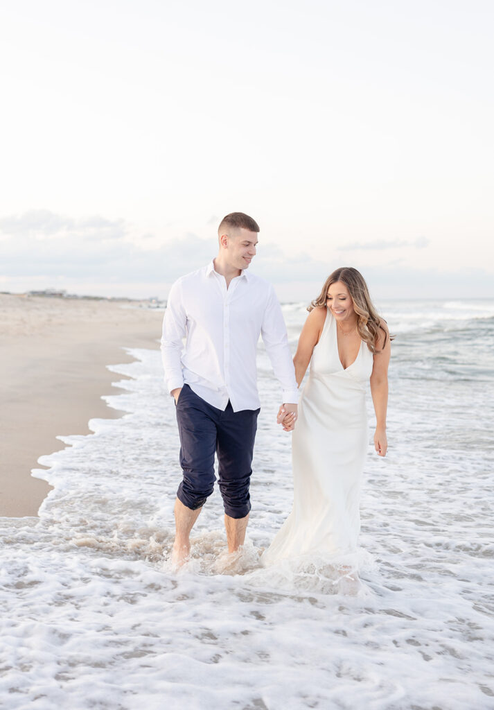 Spring Lake Engagement Session; New Jersey wedding and portrait photographer; Catarina Olivia Photography; light and airy NJ photography