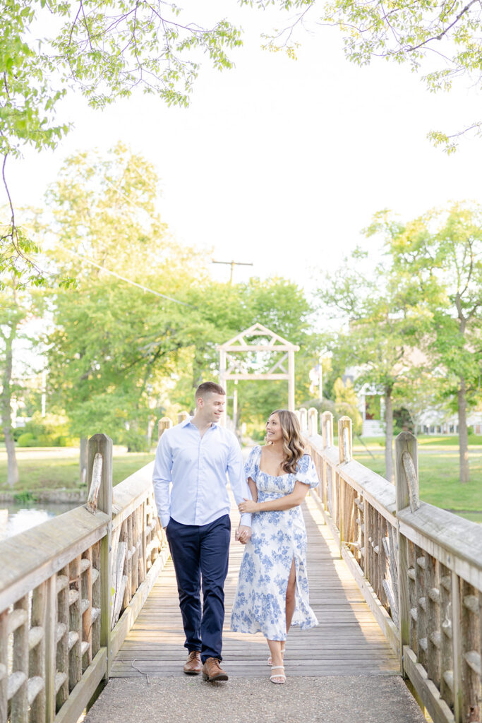 Spring Lake Engagement Session; New Jersey wedding and portrait photographer; Catarina Olivia Photography; light and airy NJ photography