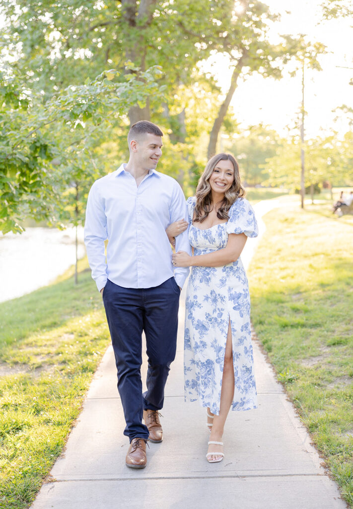 Spring Lake Engagement Session; New Jersey wedding and portrait photographer; Catarina Olivia Photography; light and airy NJ photography