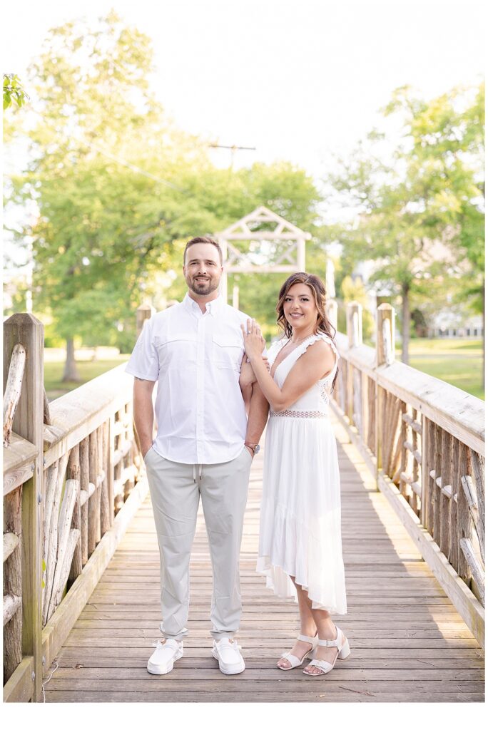 Engagement at Divine Park Spring Lake; New Jersey wedding and portrait photographer; Catarina Olivia Photography; light and airy NJ photography