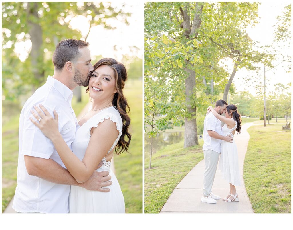 Engagement at Divine Park Spring Lake; New Jersey wedding and portrait photographer; Catarina Olivia Photography; light and airy NJ photography