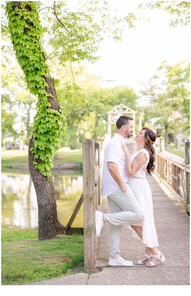 Engagement at Divine Park Spring Lake; New Jersey wedding and portrait photographer; Catarina Olivia Photography; light and airy NJ photography