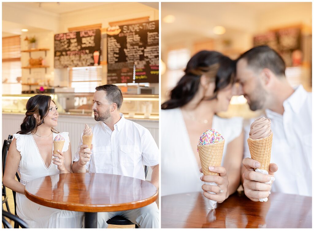 Engagement at Divine Park Spring Lake; New Jersey wedding and portrait photographer; Catarina Olivia Photography; light and airy NJ photography