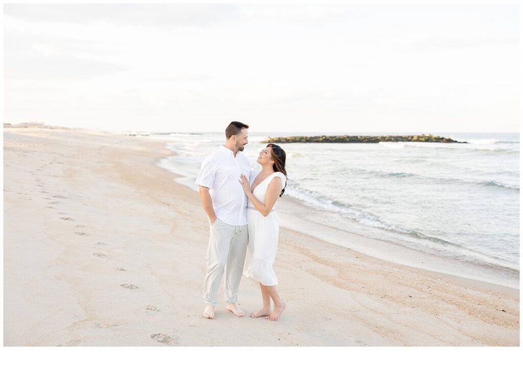 Engagement at Divine Park Spring Lake; New Jersey wedding and portrait photographer; Catarina Olivia Photography; light and airy NJ photography