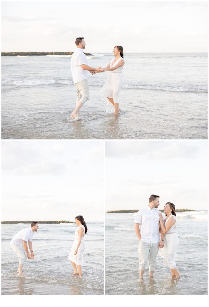 Engagement at Divine Park Spring Lake; New Jersey wedding and portrait photographer; Catarina Olivia Photography; light and airy NJ photography