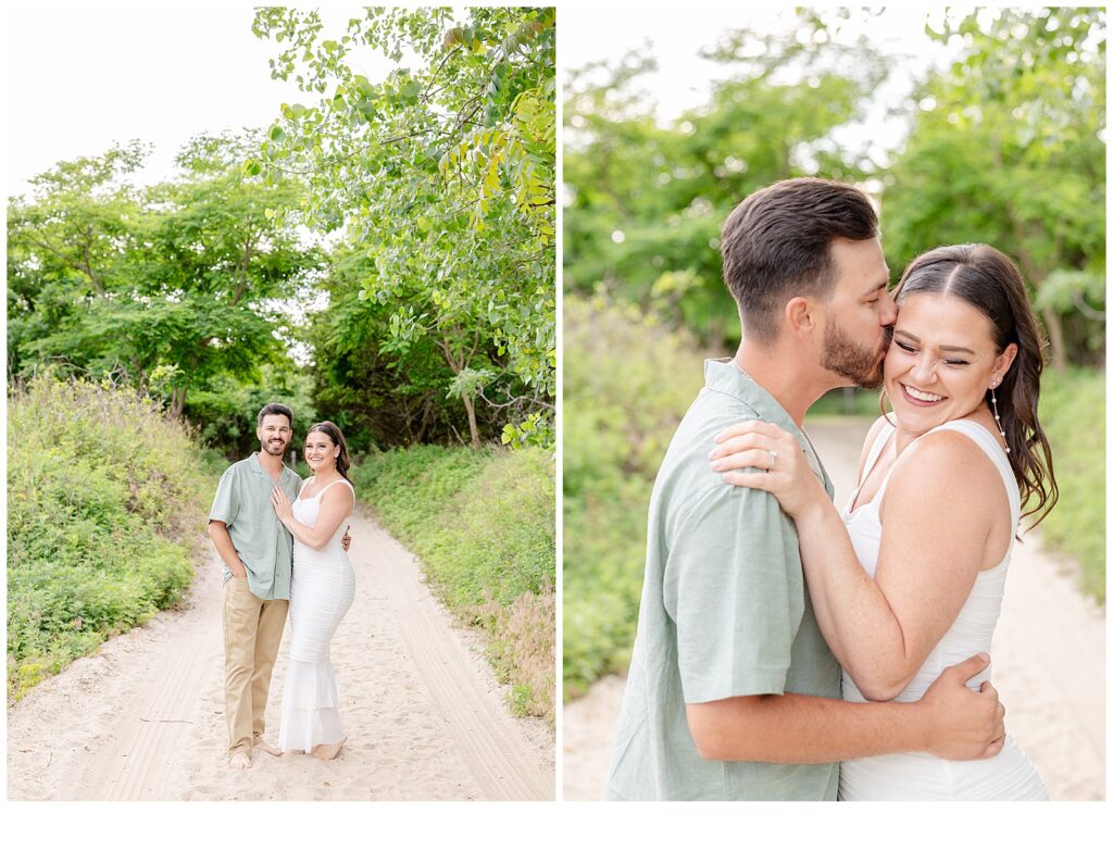 Manasquan Beach Engagement Session; New Jersey wedding and portrait photographer; Catarina Olivia Photography; light and airy NJ photography ; Jenkinson boarwalk engagement