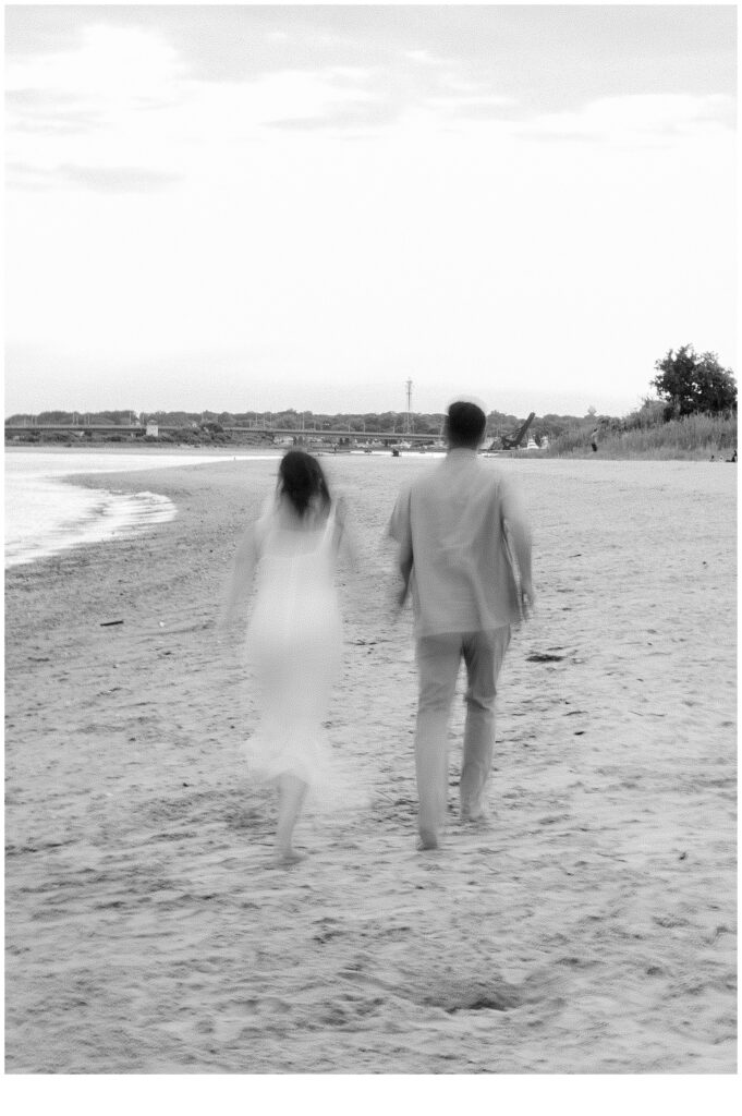 Manasquan Beach Engagement Session; New Jersey wedding and portrait photographer; Catarina Olivia Photography; light and airy NJ photography ; Jenkinson boarwalk engagement