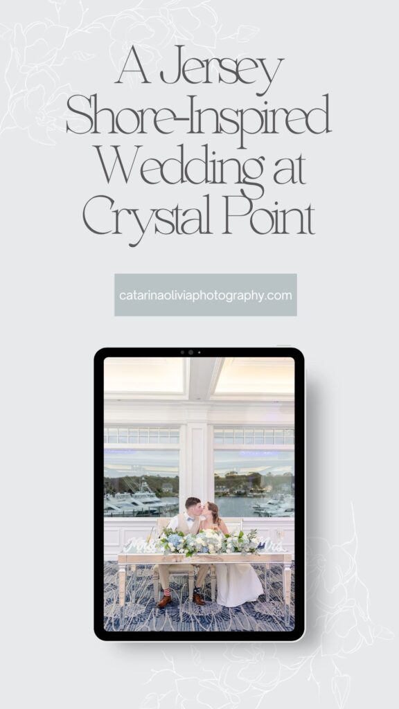 Crystal Point Yacht Club wedding ; New Jersey wedding photographer; Summer wedding at Crystal Point; NJ wedding photography