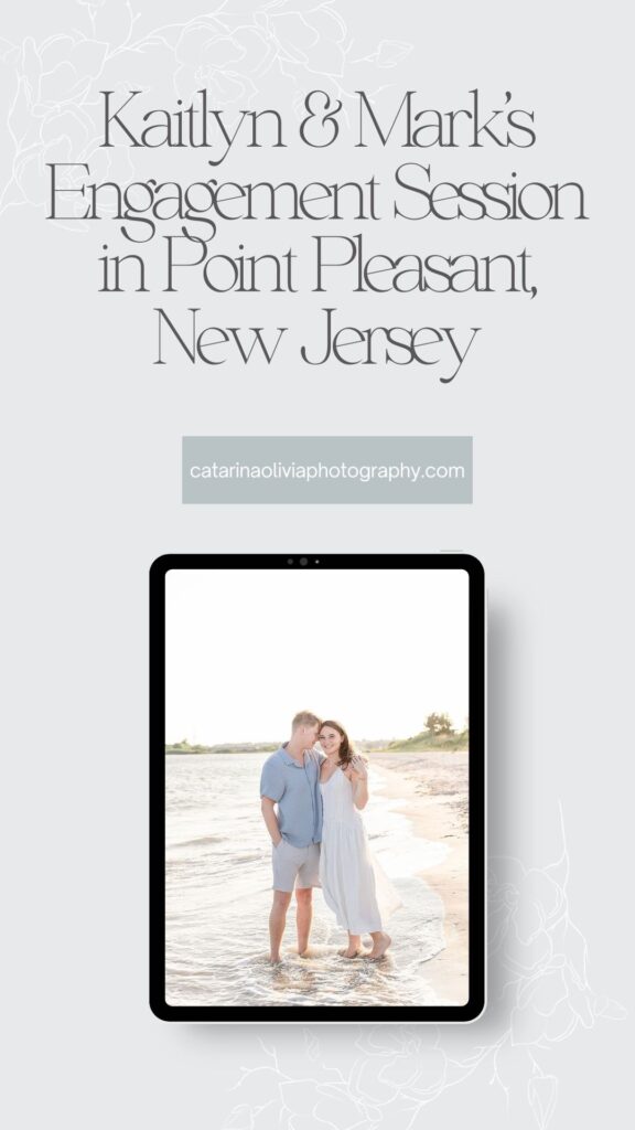 See Kaitlyn & Mark’s romantic Point Pleasant engagement session in New Jersey, just days before their wedding at Crystal Point Yacht Club — full of love, joy, and coastal charm.