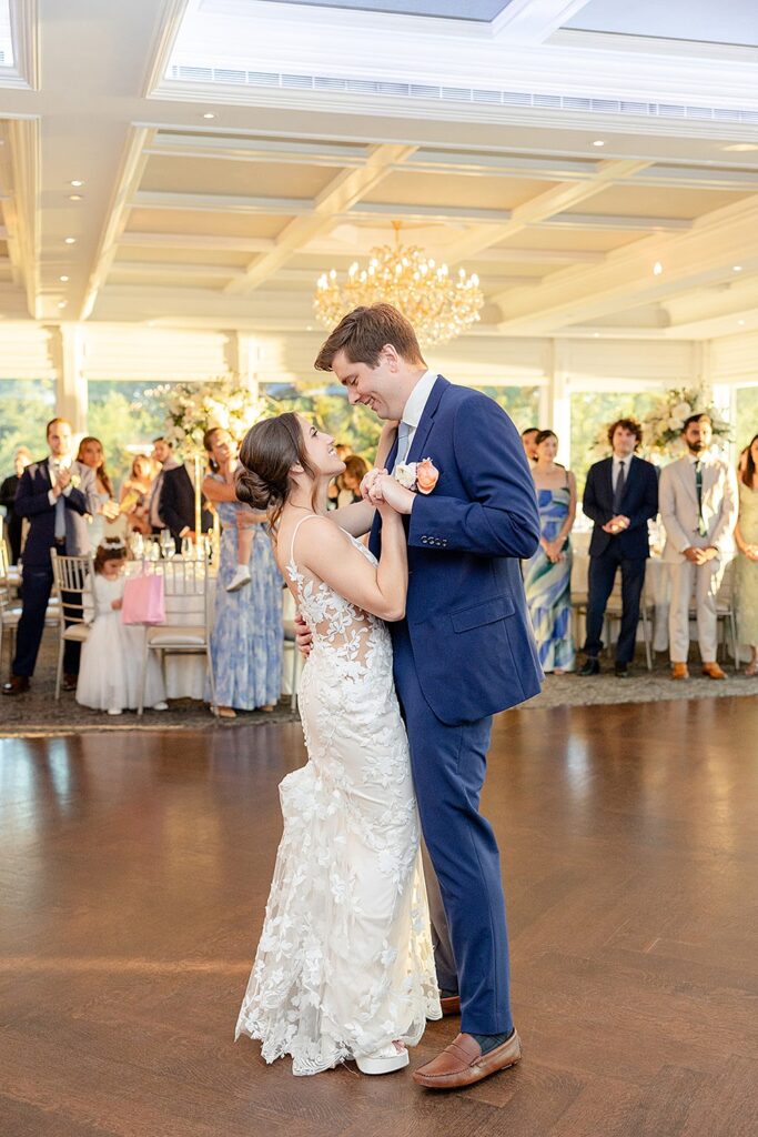 Katelyn & Tim’s elegant wedding at The Mill Lakeside Manor in Spring Lake, NJ was full of love, laughter, and stunning details. See their romantic day captured beautifully.