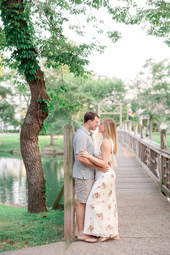 See Marc & Gillian’s romantic engagement session in New Jersey, just before their Crystal Point Yacht Club wedding. Coastal charm, love, and joyful moments captured beautifully.