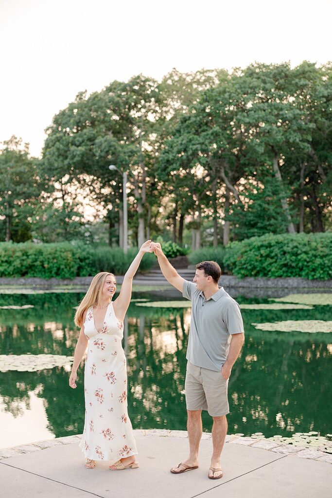 See Marc & Gillian’s romantic engagement session in New Jersey, just before their Crystal Point Yacht Club wedding. Coastal charm, love, and joyful moments captured beautifully.