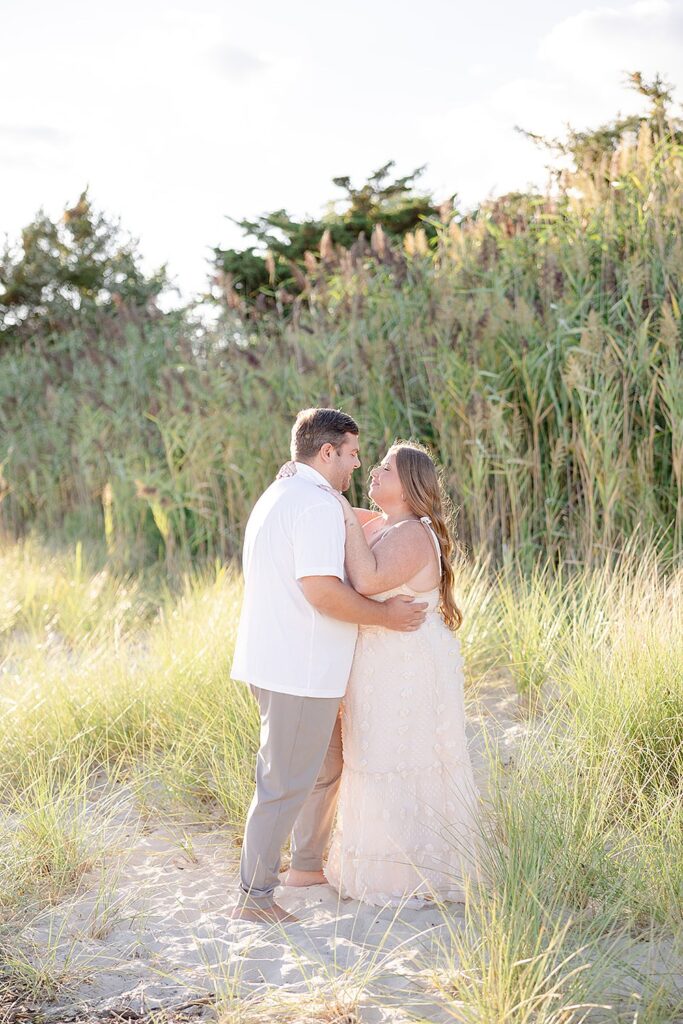 Fisherman’s Cove Engagement Session; New Jersey based wedding and portrait photographer; Jersey Shore engagement session